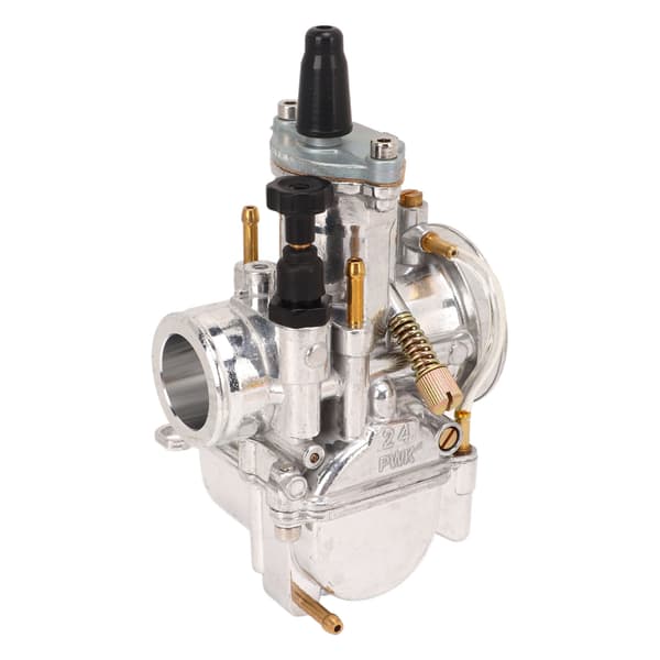 Motorcycle Carburetor 24mm Intake Diameter Engine Carburetor for 50cc to 100cc Motorcycles, Scooters, Dirt Bikes, ATVs