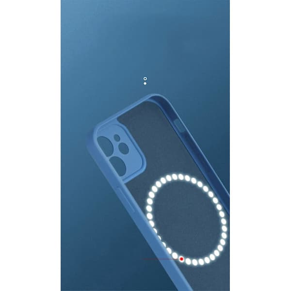 Magnetic Case Designed for iPhone 14 Pro, Compatible with MagSafe 6.1 inch Liquid Silicone Case with Microfiber Lining