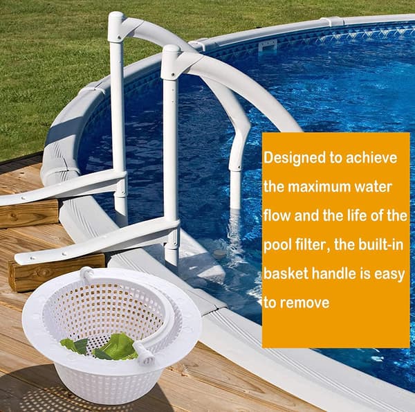 Skimmer Basket Compatible with Hayward SP1091WM Automatic Skimmers, Basket (2-Pack)