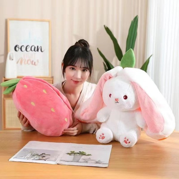 35cm Strawberry Transformer Rabbit plysch leksak 35cm