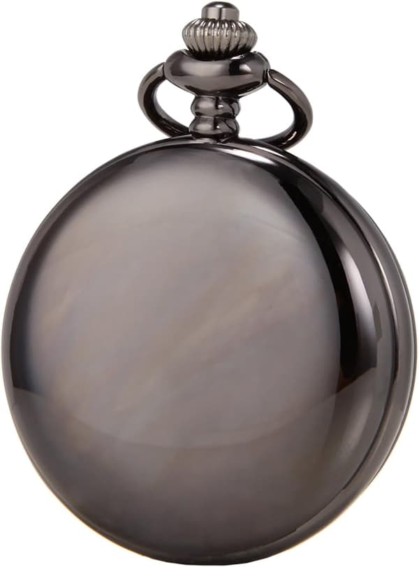 Halskæde Lommeur Lommeur Rund Poleret Quartz