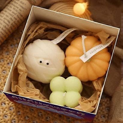 Halloween Candles Halloween Ghost Gift Box Set Holiday Gift Home Decor High Quality Candles