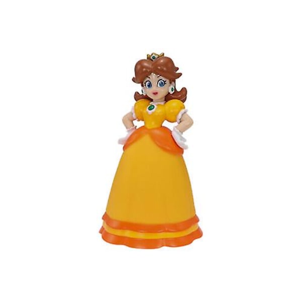 5,5 tuuman Super Mario Bros PVC-hahmo Lelulelu Prinsessa Peach Daisy Malli Kakunkoriste Lahja