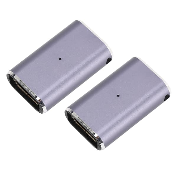 2 kpl HD Multimedia Interface naaras-naaras-liitinsovitin 3D 8K HD -jatkosovitin HDTV-laitteille Projektoreille