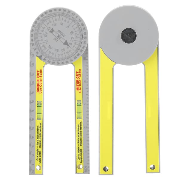 Angle Gauge Ruler High Precision Woodworking Goniometer Measuring Instrument
