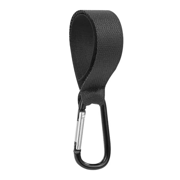Stroller Hook Clip Aluminum Alloy Carabiner Stroller Organizer Diaper Bag Shopping Stroller Hook Hanger Stroller Accessories