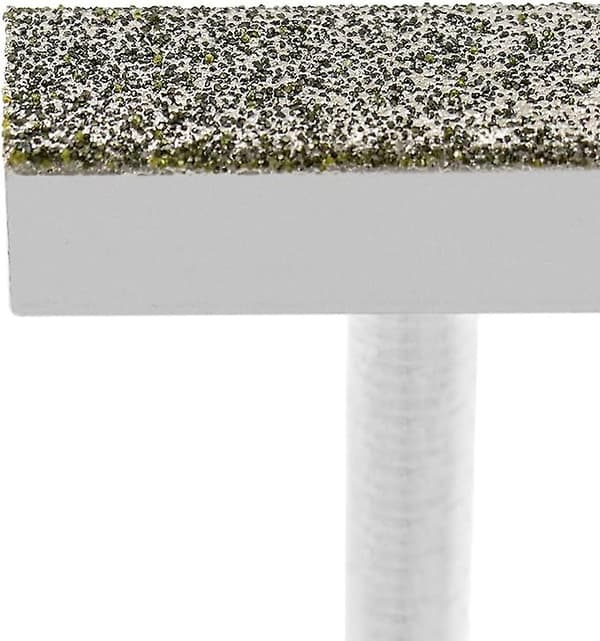 3 Pieces Diamond Dressing Tools with Non-Slip Handle for Grinding Wheel Dressing and Deburring, Head 45 x 10 mm