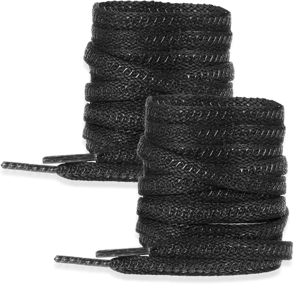 1 par sklisikker flat sko for 120 cm/47 tommer svart silikon