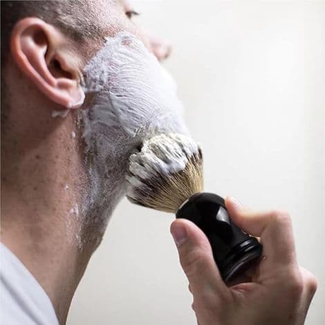 Barberkost, svart håndtak