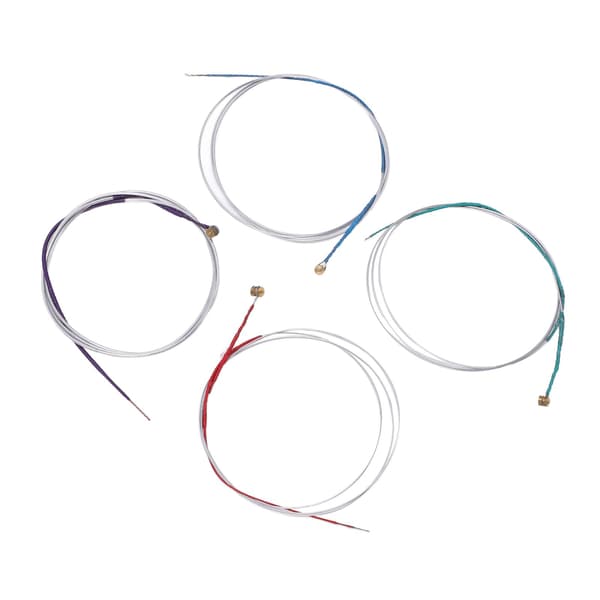 4 Pcs Viola Strings Set Replacement 4/4 Metal Viola Strings Musical Instrument Accessories