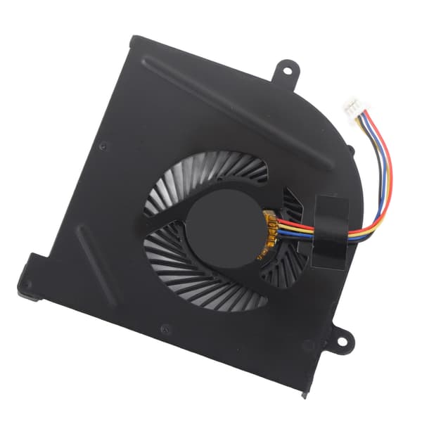 CPU GPU Køleventilator 4-benet Hurtig varmeafledning Bærbar computer Køleventilator til MSI GS63VR til GS63 til GS73 til GS73VR til MS 17B1 CPU