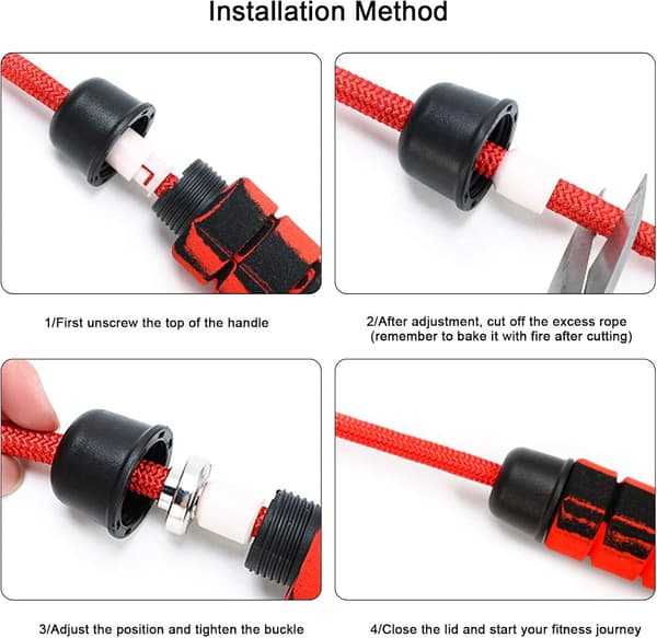 Jump Rope for Kids and Adults, Adjustable Speed Jump Rope with