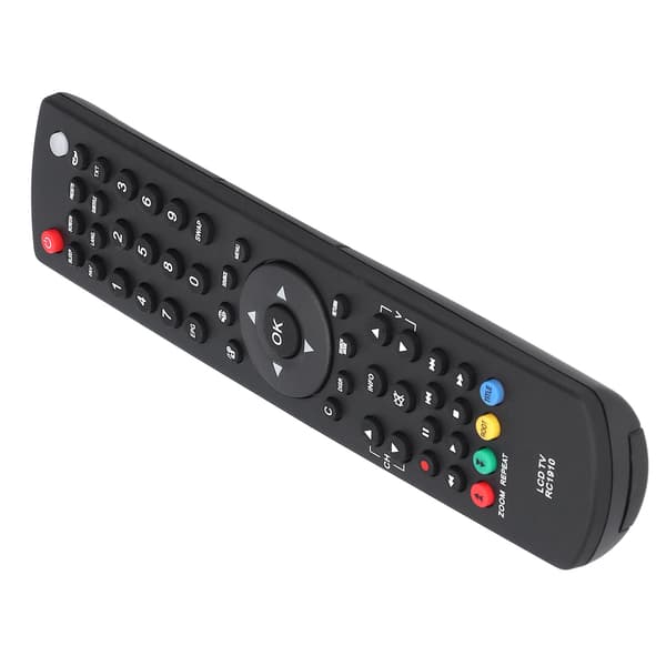 Fjernkontroll for Toshiba LCD-TV Universal erstatningstilbehør Rc1910 Svart