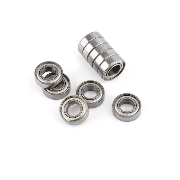 60 stykker 688zz dybe rillekuglelejer stålkuglelejer dobbeltsidede gummipakninger 8 x 16 x 5 mm
