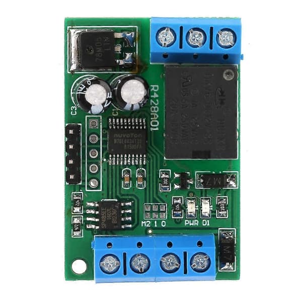 12V 1-kanals RS485 MODBUS RTU Seriell Port Multifunksjonsrelémodul PLC-kontroller