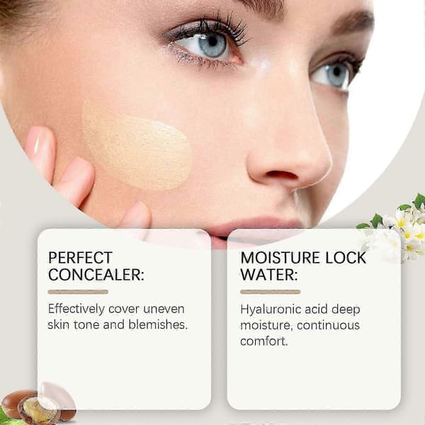 Concealer Moisturizing DD Cream Matte, Long-lasting Makeup Without Smudging, Moisturizing, Refreshing and Hydrating, Light and Hydrating