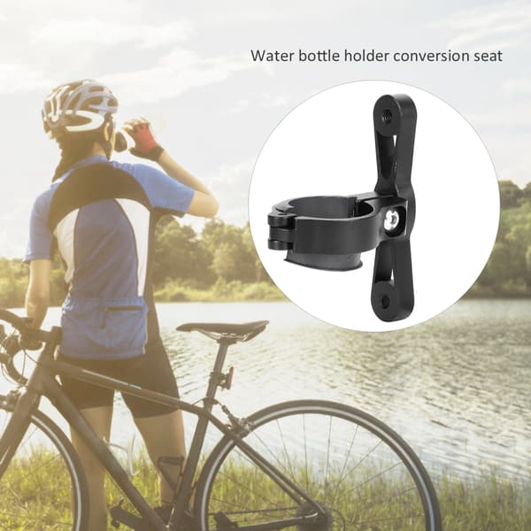 Aluminum Alloy Bicycle Bottle Holder, Conversion Seat, Adjustable Motorcycle Handlebar, Seatpost, Mount