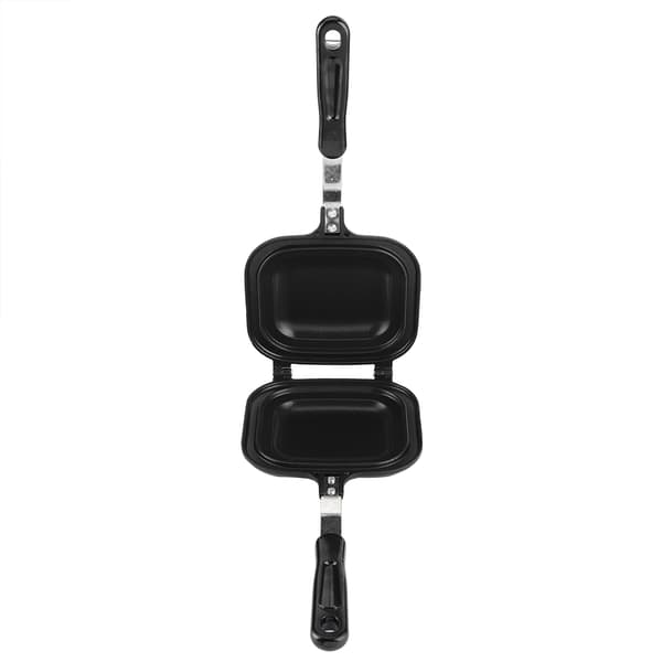 Dobbeltsidig multifunksjonell stekepanne, smørbrødrist, frokostmaskin, non-stick bakeform