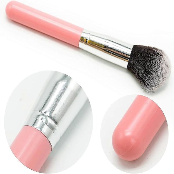 Makeup Brush Foundation Brush Combination Makeup Brush Beauty Tool (Pink) (1 pc) yu