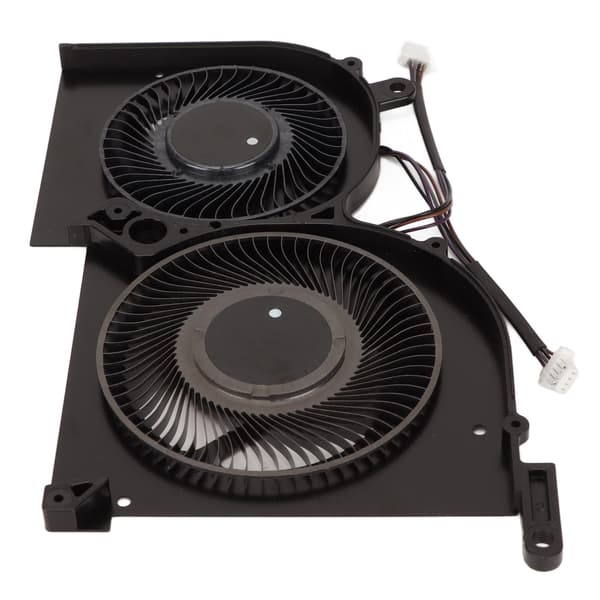 Til MSI GS66 Køleventilator 4-bens stik Aluminiumlegering Nem tilslutning Bærbar computer Køleventilator til 10SD 10SGS 10SFS 10SF 10SE GPU-ventilator