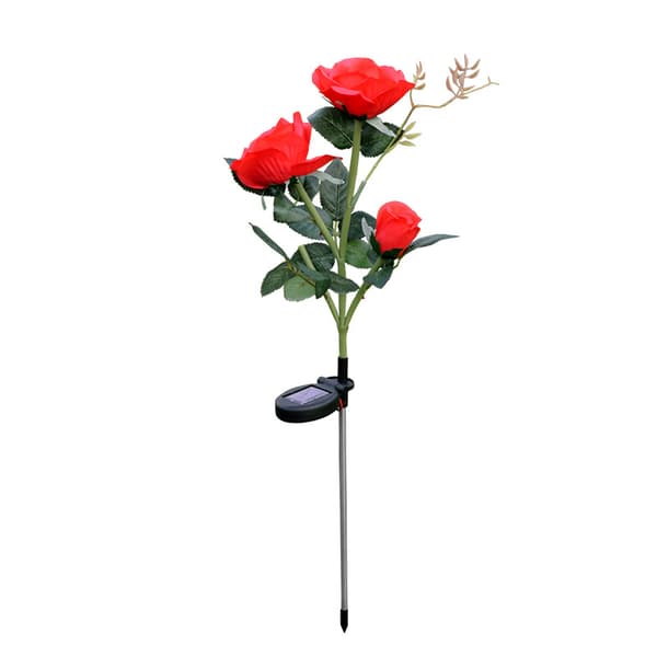 Led Rose Flower Transparent Combination Floor Lamp