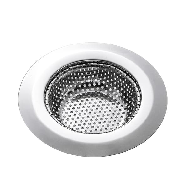 Korg - Oppvaskkumfilter i rustfritt stål - Stor kurvmatfanger med slitesterk galvanisert belegg