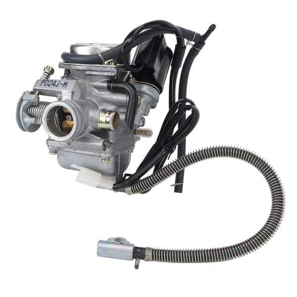 Motorcycle ATV Carburetor Replacement with Oil Pipe for 4-stroke GY6 125 150CC Engine