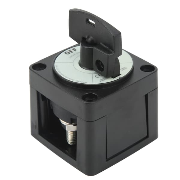 Power Battery Disconnect Switch 2 Gears 2 Terminal Battery On Off Switch 300A for RV Yacht