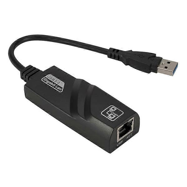 USB 3.0 to 10/100/1000Mbps Gigabit RJ45 Ethernet LAN Network Adapter for PL6U3