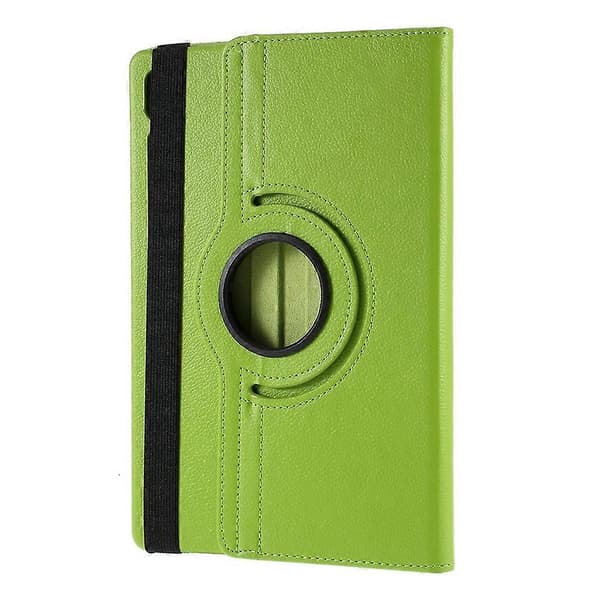Fodral för Samsung Galaxy Tab S10 FE+ Roterande stativ PU-läder+PC surfplattefodral med elastiskt band