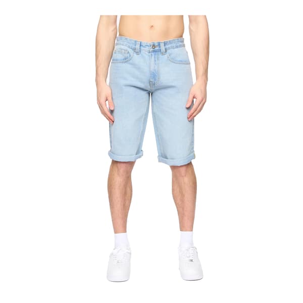 Crosshatch Herre Tillforth Jeansshorts 34R Lys Vask 34R Light Wash 34R