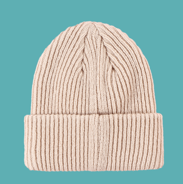 Beige vinterluer for menn og kvinner, nøytrale slagluer, myke an