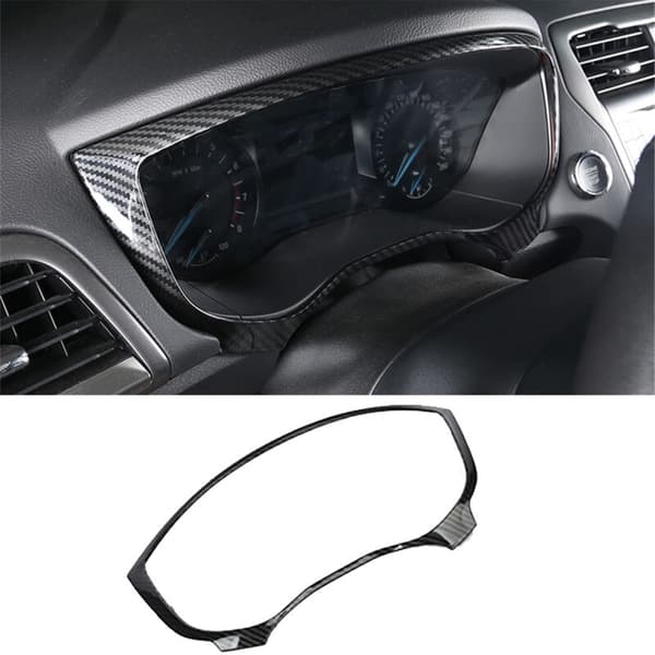 Fiber Dashboard Ram Trim Panel Cover til Mondeo 2013-2018 (Venstrestyret)