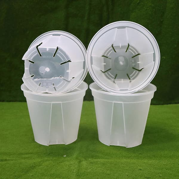 12/15/18cm Transparent Orchid Pot Pruning Pot Indoor Succulent Herb Planter