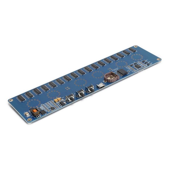 STM8S005 DC-kontrollkretskort LED-klocka present IN14 Digitalt rör PCBA RGB-chip USB med akrylskal