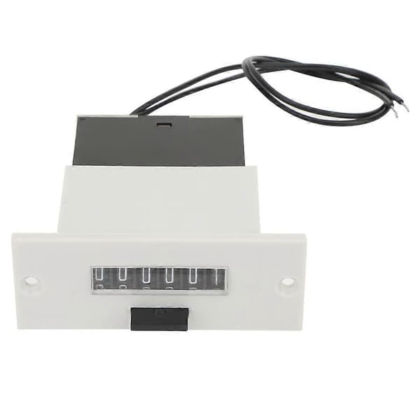 LFC-6 6-sifret 0-999999 Mekanisk Elektromagnetisk Pulseller Industriell Totalisator 24V