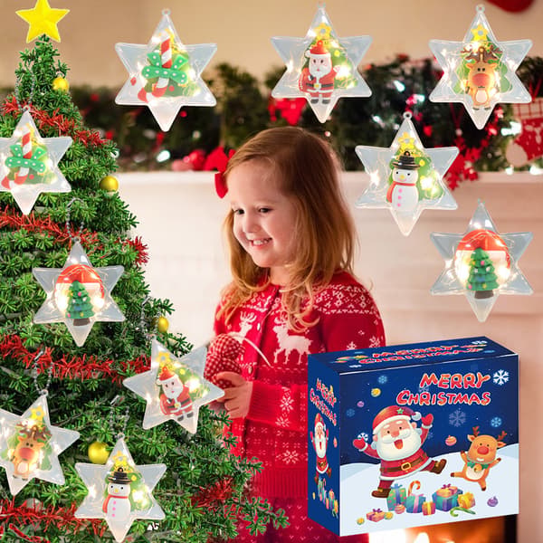 Mub- Jul Julgran Prydnad Nyckelring Hängsmycke Julklapp för barn 7_yux