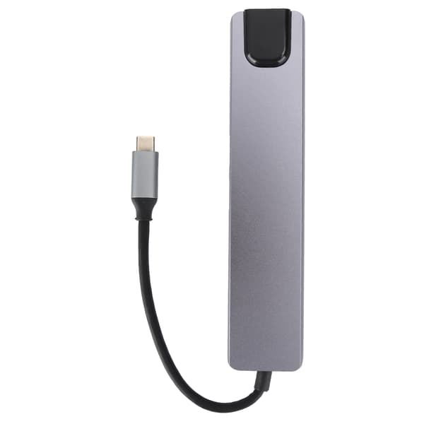 8-i-1 Hub Type-C til HDMI RJ45 PD USB Dockingstation Type-C Hub Splitter Konverteringsadapter