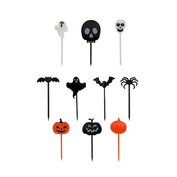 50 stk Halloween Cupcake Toppers Picks Halloween Cupcake Dekor