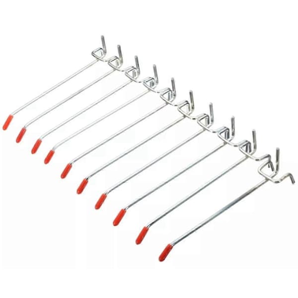 40 stk Enkle Pegboard Kroge 150mm Hyldesystem Butiksinventar Passer til 25mm