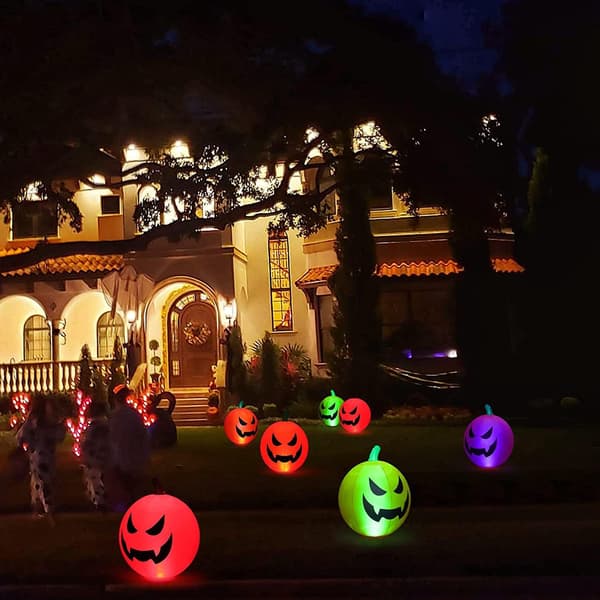 Halloween oppblåsbare utendørsdekorasjoner, Halloween-dekorasjon wi
