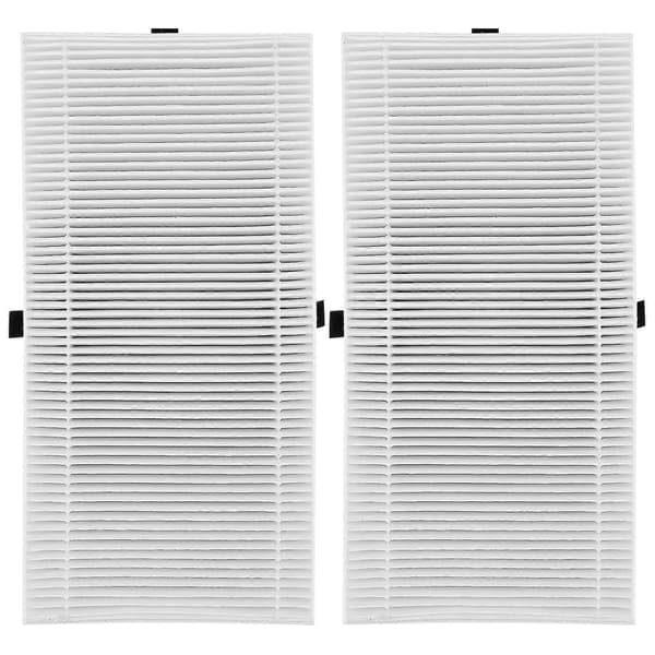 2-pack Luftrenarfilter för HRF201B, Ersättnings U HEPA-filter för FRF102B & Filter U, HRF201B, HHT290, Et