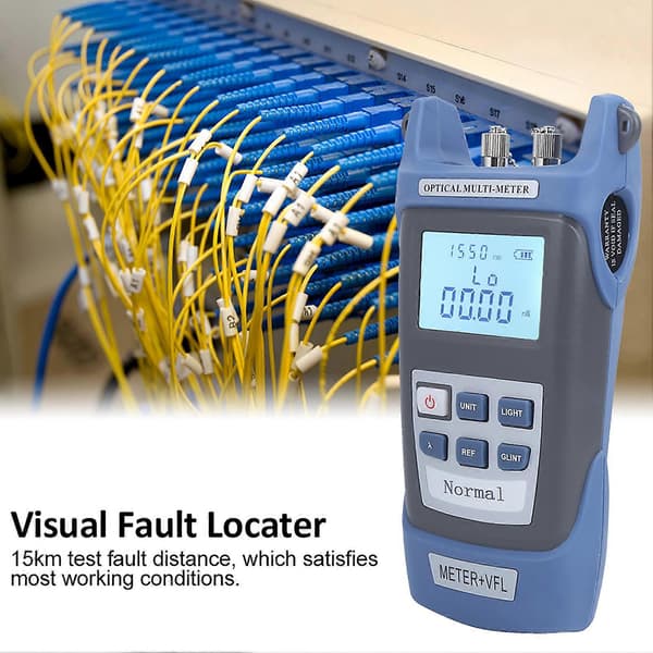 15km Fiber Optic Power Meter High Precision Visual Fault Locator Fiber Optic Tool