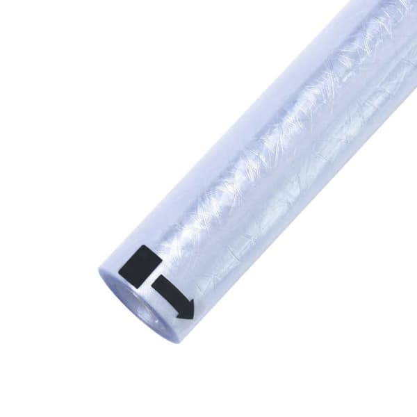 Statisk vindusfilm Transparent 90 x 2000 cm PVC