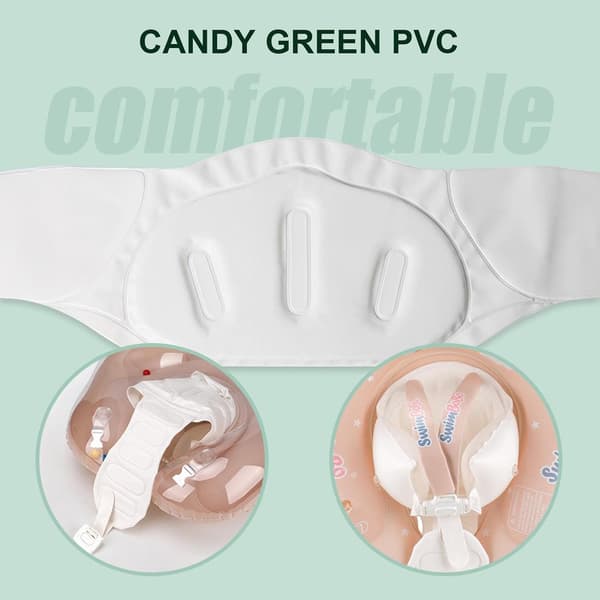(s)Shenrongtong Baby Pool Float Ring - Holdbar og avslappende baby