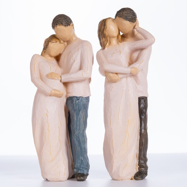 Du och jag Figur från Willow Tree Vår gåva Figur Stil 5
