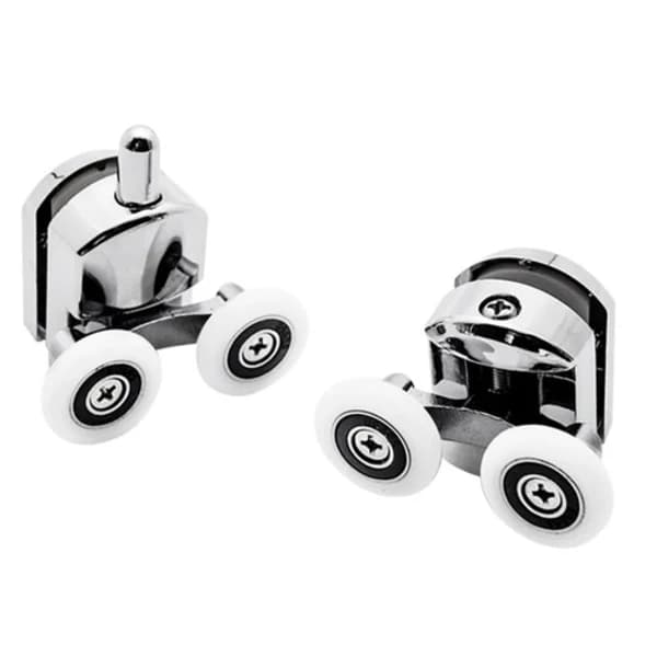 Hjul til brusekabine / brusedør - 8 stk.