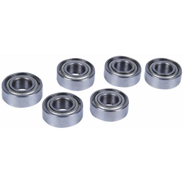 10 st Miniatyrmodell Förseglad Metallskärmad Metrisk Kullagring: Mr115 Zz 5X11X 4Mm