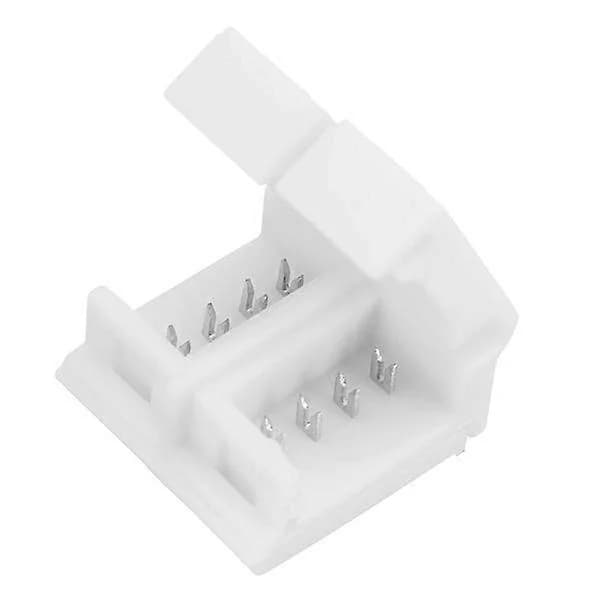 4-pinners 10 mm brede loddefrie kontakter for vanntett LED RGB-stripe