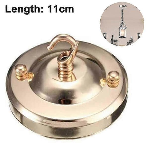 11 cm diameter loftbeslag med krog, lysekrone tilbehør, 1 stk (FMY)